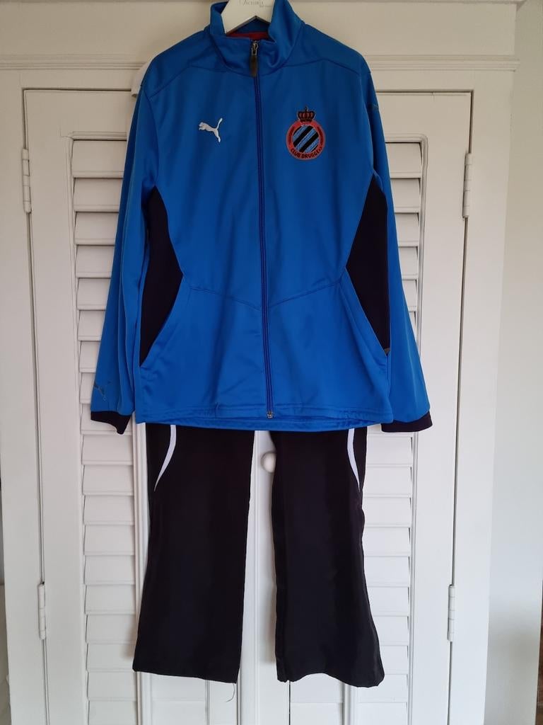 Trainingspak Club Brugge/Puma,152-12 jr, Kinderen en Baby's, Jongen of Meisje, Puma, Sport- of Zwemkleding, Ophalen of Verzenden