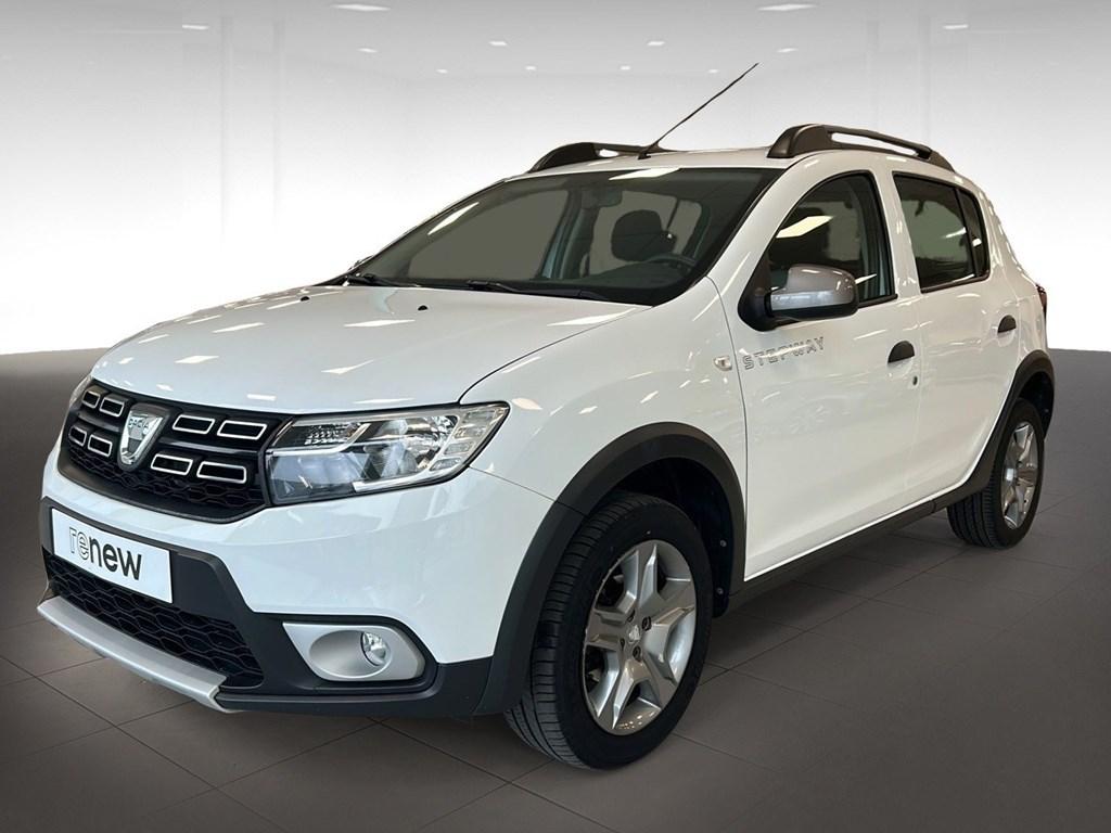 Dacia Sandero TCe Stepway, Auto's, Dacia, https://public.car-pass.be/vhr/077ed14b-b014-490e-81c4-e3fe0027d76c, Wit, 115 g/km, Particulier