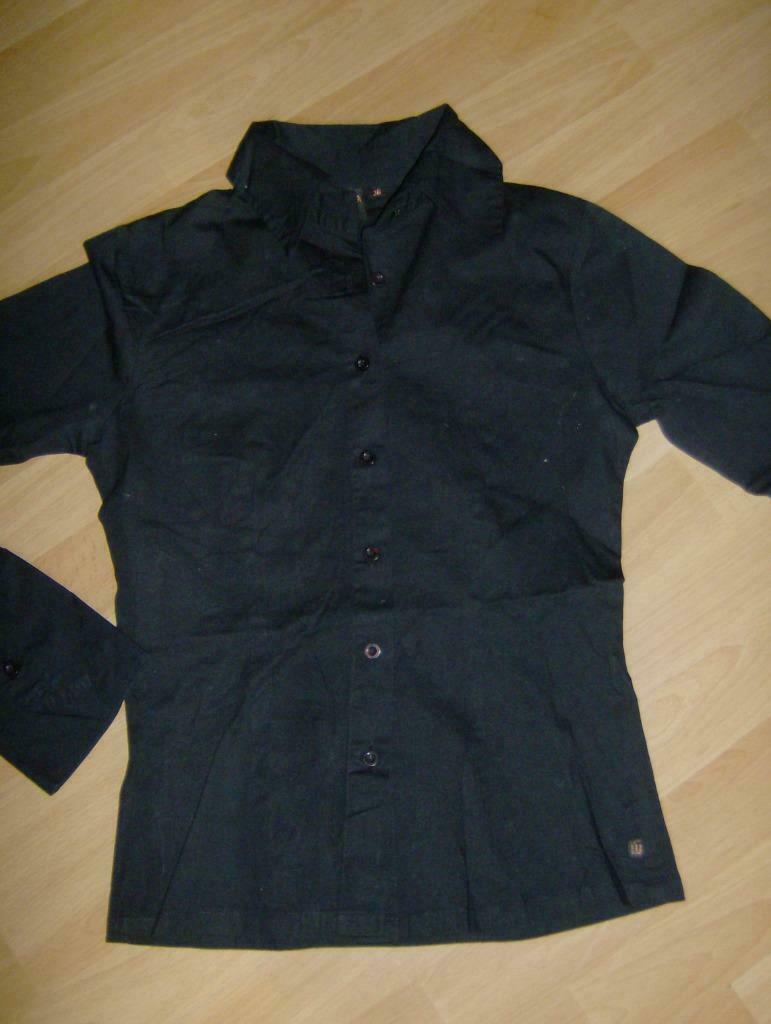 hemd zwart merk wonder women - maat 36 - stretch, Kleding | Dames, Zwart, Ophalen of Verzenden, Maat 36 (S), Gedragen