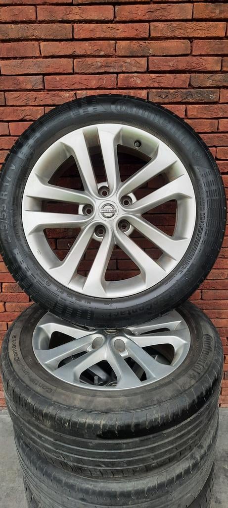 Jantes et pneus en alliage Nissan Juke d'origine, Enlèvement, Pneu(s)