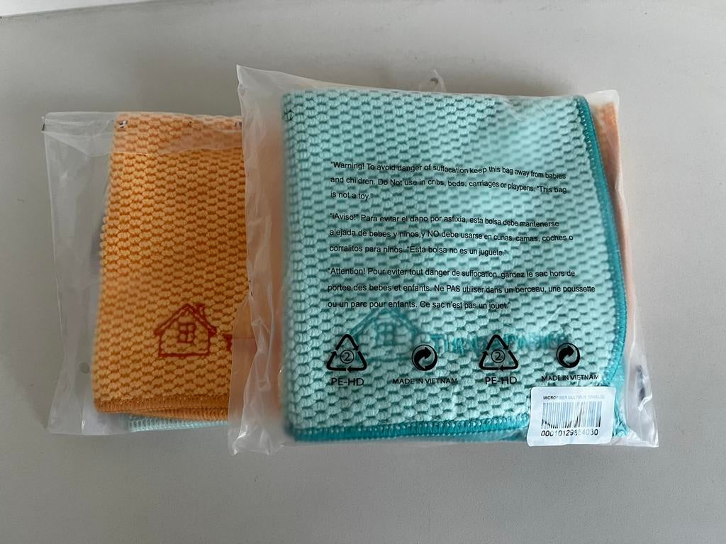 NIEUW! Tupperware: 2 eco multidoekjes, Maison & Meubles, Produits de nettoyage, Enlèvement ou Envoi