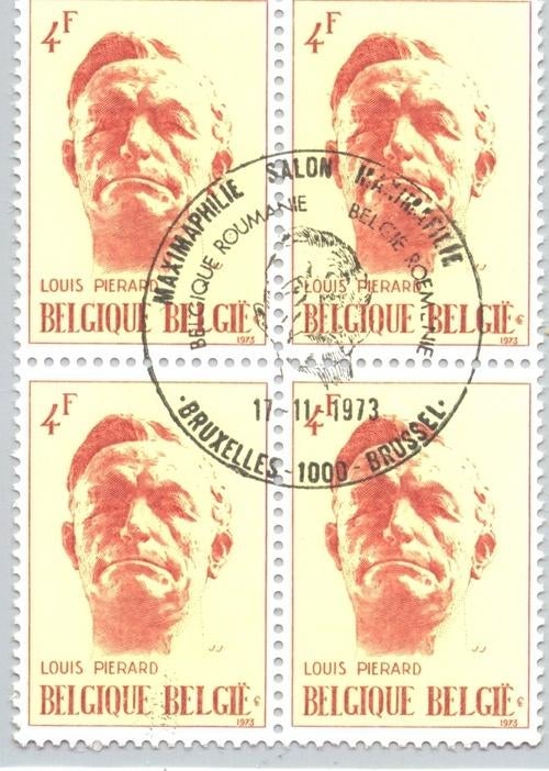 1973 Louis Pierard, Envoi