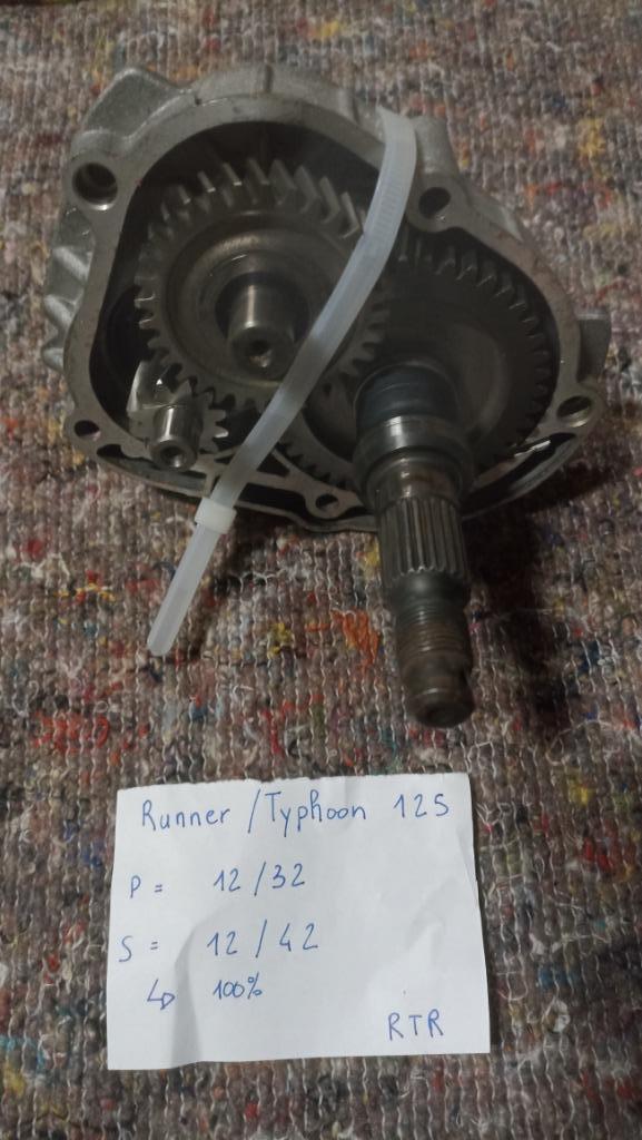 Transmission Maxi Piaggio 125 2t vertanding, Enlèvement ou Envoi, Utilisé, Autres types, Piaggio