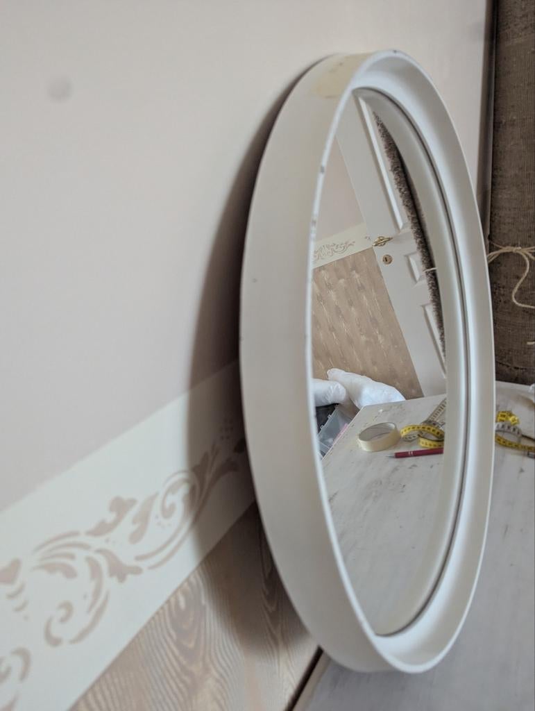 Spiegel rond, Huis en Inrichting, Woonaccessoires | Spiegels, Ophalen, Rond