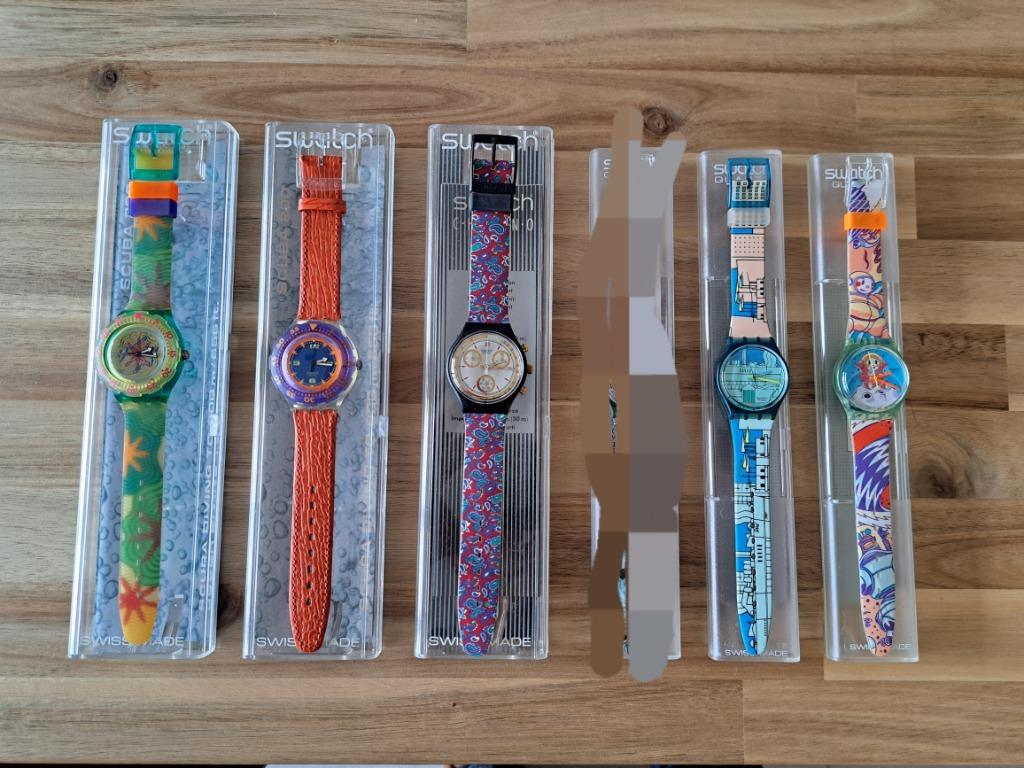 Collection Swatch vintage du début des années 90, Montre-bracelet, Enlèvement ou Envoi, Swatch, Comme neuf