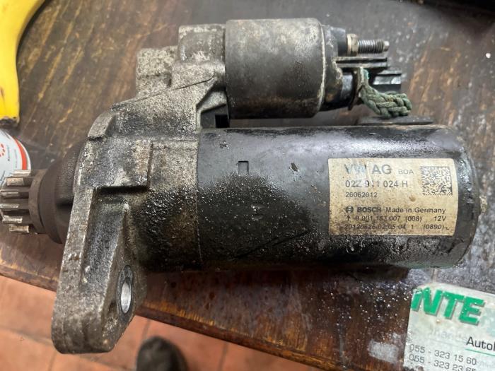 Startmotor van een Volkswagen Caddy, Ophalen of Verzenden, 3 maanden garantie, Gebruikt, Volkswagen