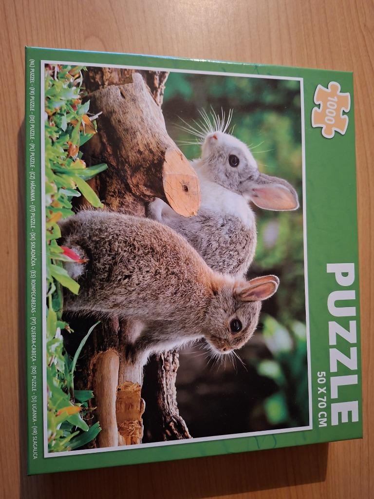 lot 2 puzzles 1000 pieces, Enlèvement, 500 à 1500 pièces, Utilisé, Puzzle