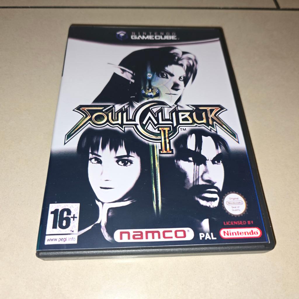 Soul Calibur II GameCube GC Game Case, Verzenden, Zo goed als nieuw