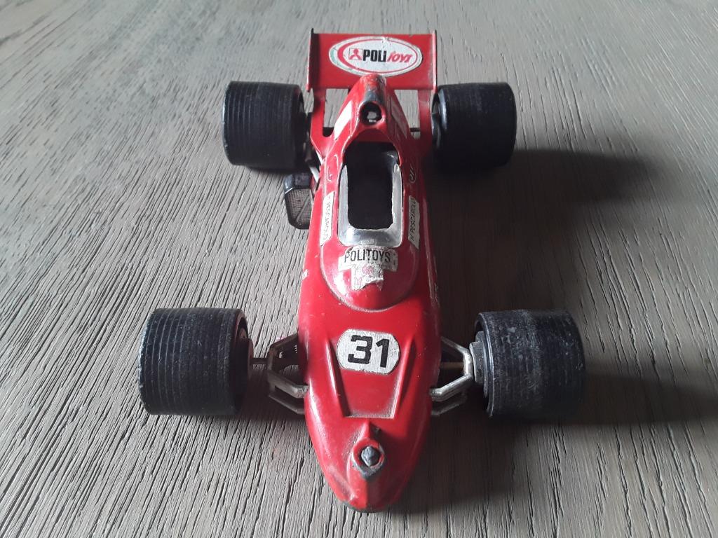 Miniatuur Formule 1 racecar Politoys, Enlèvement ou Envoi