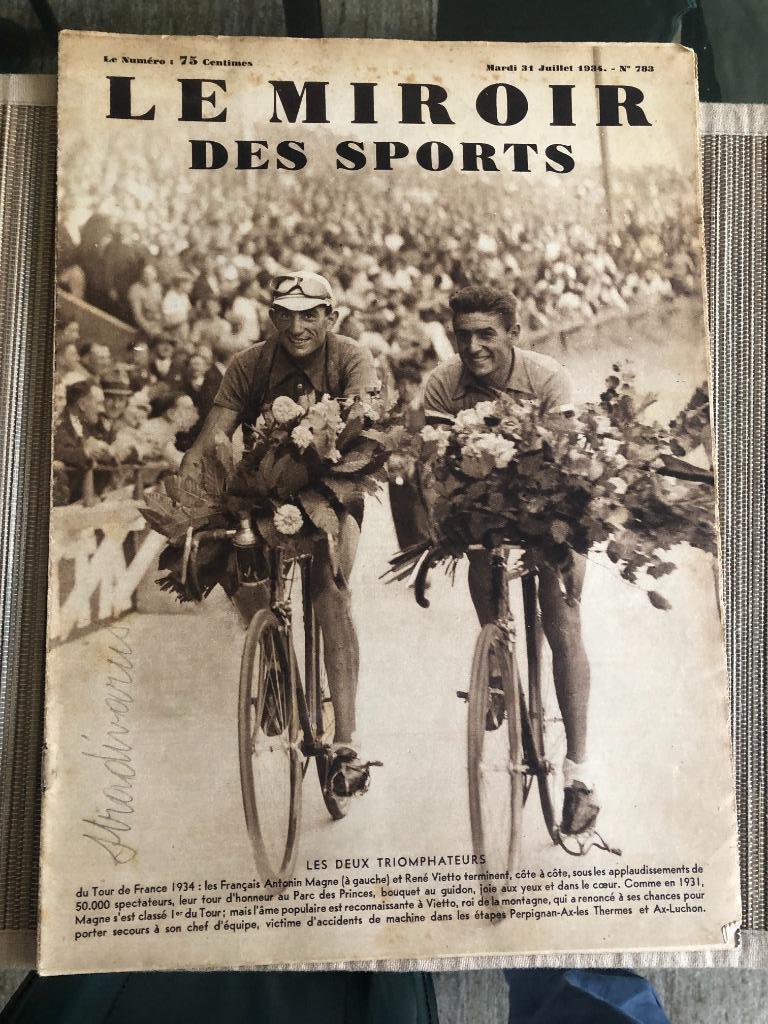 Cyclisme - Tour de France 1934, Enlèvement ou Envoi, Utilisé