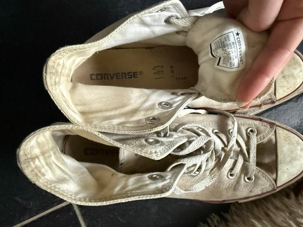 Witte All Stars Converse Origineel maat 43, Kleding | Heren, Ophalen, Zo goed als nieuw