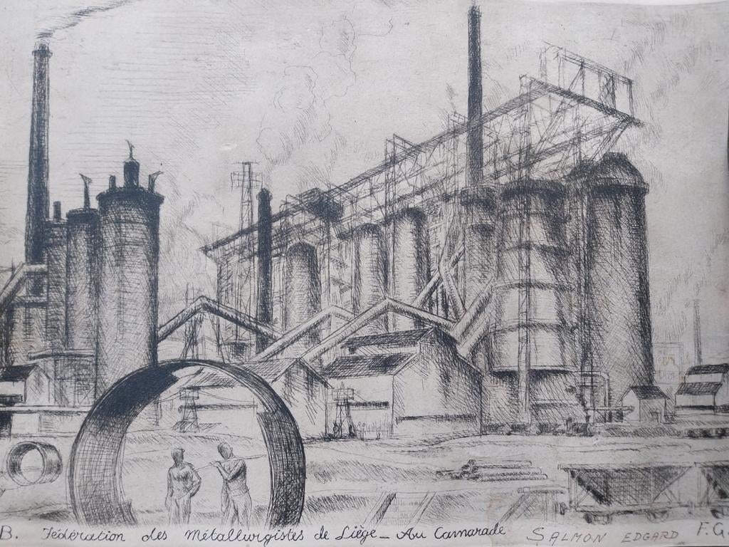 gravure Jean Donnay, Enlèvement ou Envoi