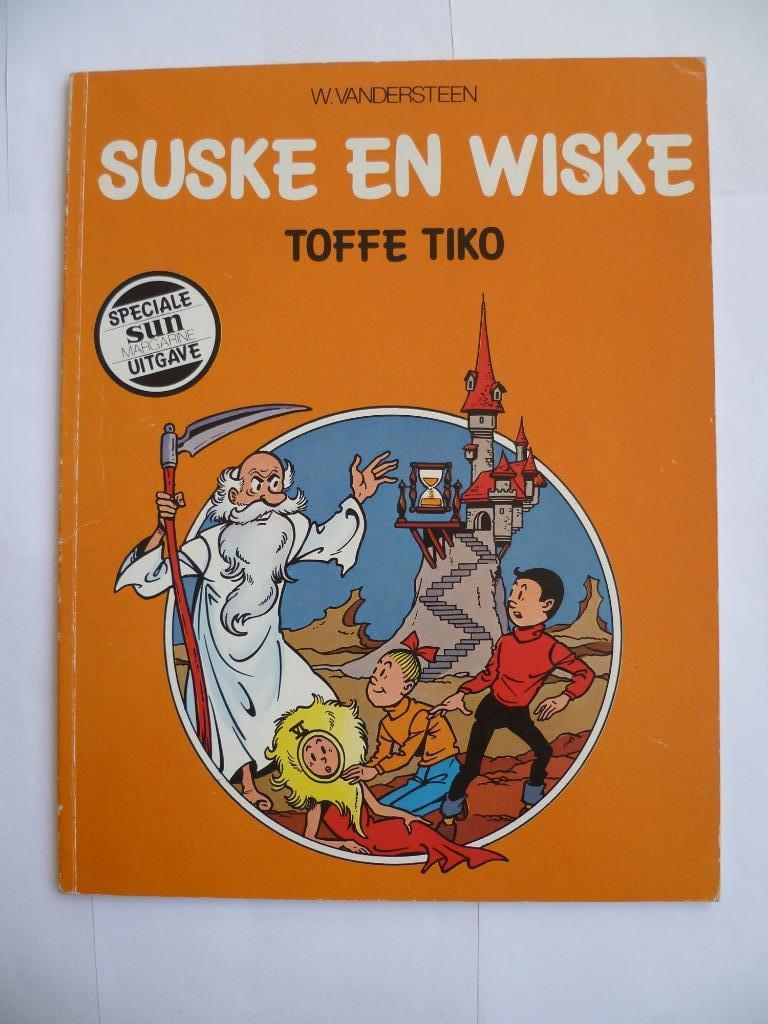 S&W DUBBELALBUM SUN"HET VERBORGENVOLK/TOFFE TIKO"UIT 1977, Willy Vandersteen, Eén stripboek, Ophalen of Verzenden, Zo goed als nieuw