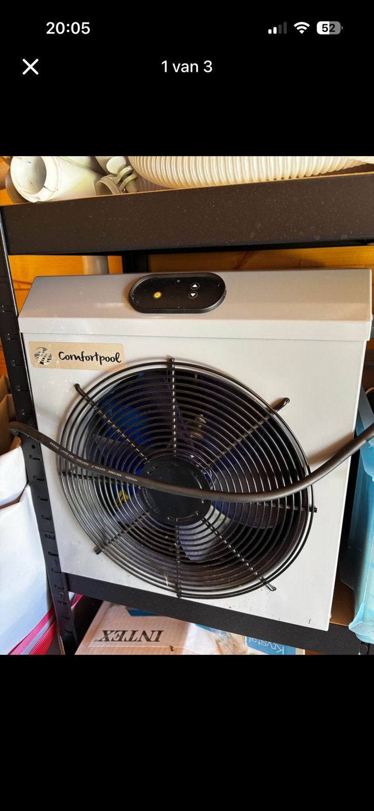 Verwarming zwembad, Tuin en Terras, Ophalen, Zo goed als nieuw, Verwarming