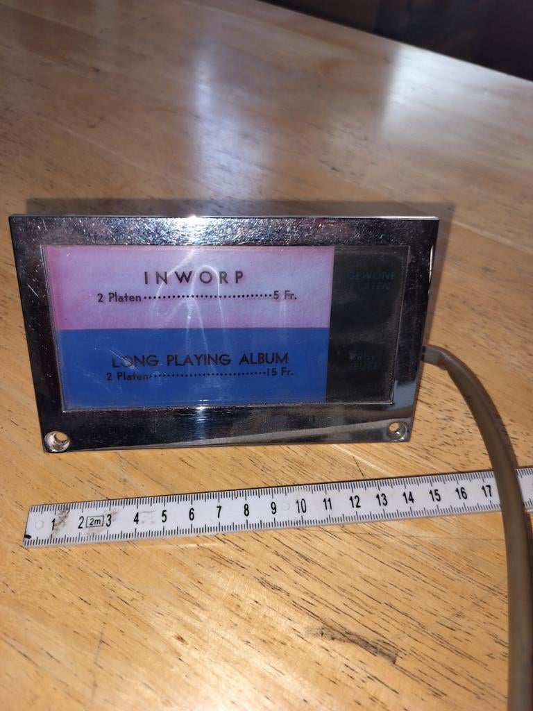 Paneel uit mm4 jukebox Ami Rowe, Verzamelen, Automaten | Jukeboxen, Gebruikt, Ami, Ophalen