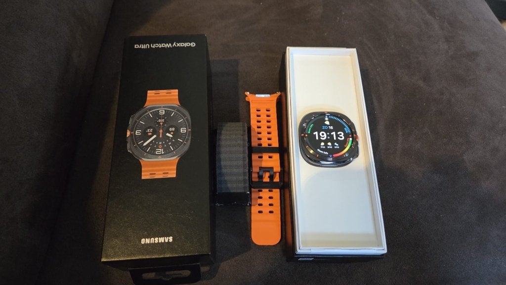 Samsung Galaxy Watch Ultra 47 mm – LTE/eSIM – SM-L705F, Ophalen of Verzenden, Zo goed als nieuw, Samsung, Waterdicht