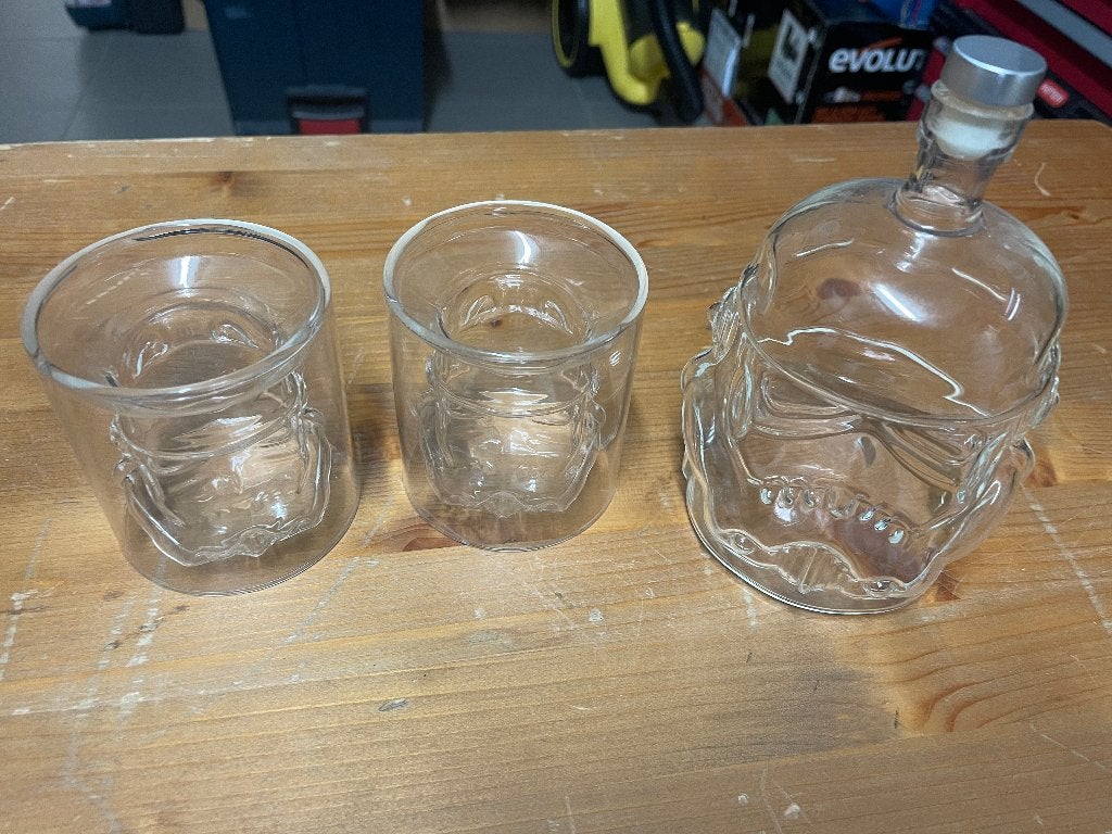 carafe + 2 verres à double paroi (Star Wars), Enlèvement, Neuf, Autres types