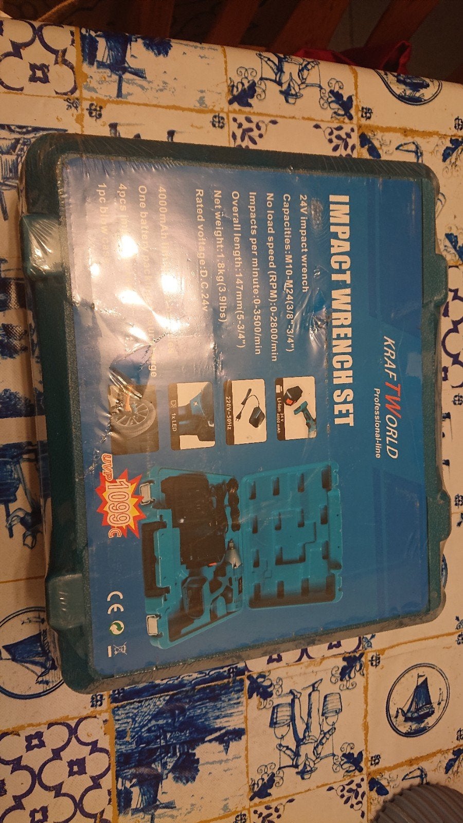 Accu slagmoersleutel nieuw, Ophalen of Verzenden