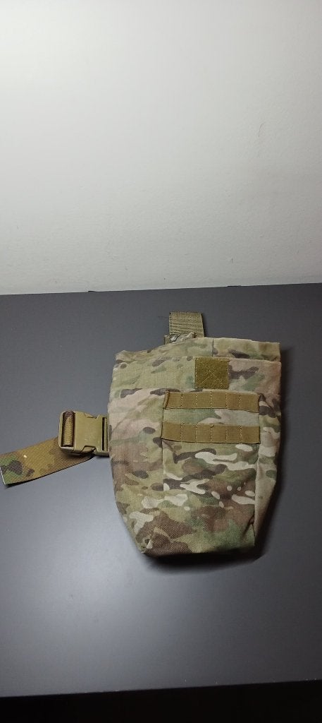 Dump pouch  molle leg panel multicam airsoft, Enlèvement ou Envoi