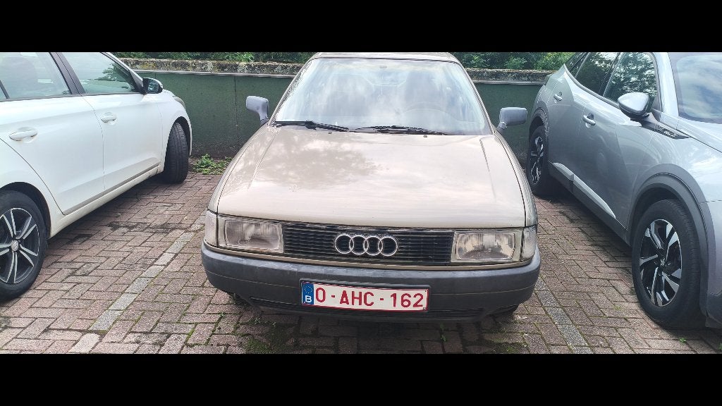 Audi 80 oldtimer 1993 diesel, Auto's, Beige, Beige, 1900 cc, Particulier