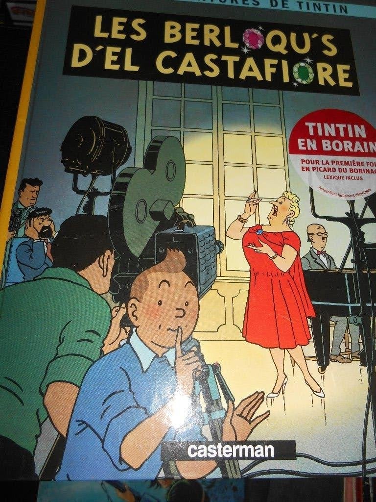 Tintin en Borain " les Berloqu's d'el Castafiore" eo, Enlèvement ou Envoi