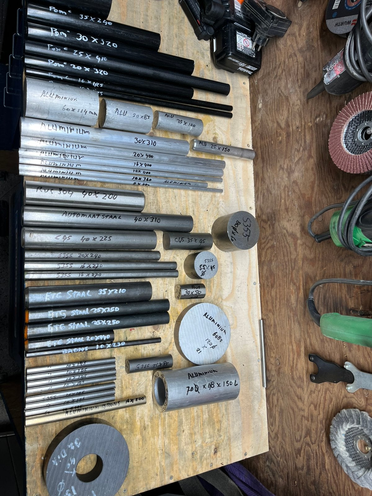 Te koop nieuwe rondstaf voor de draaibank, Bricolage & Construction, Tours, Enlèvement ou Envoi, Neuf
