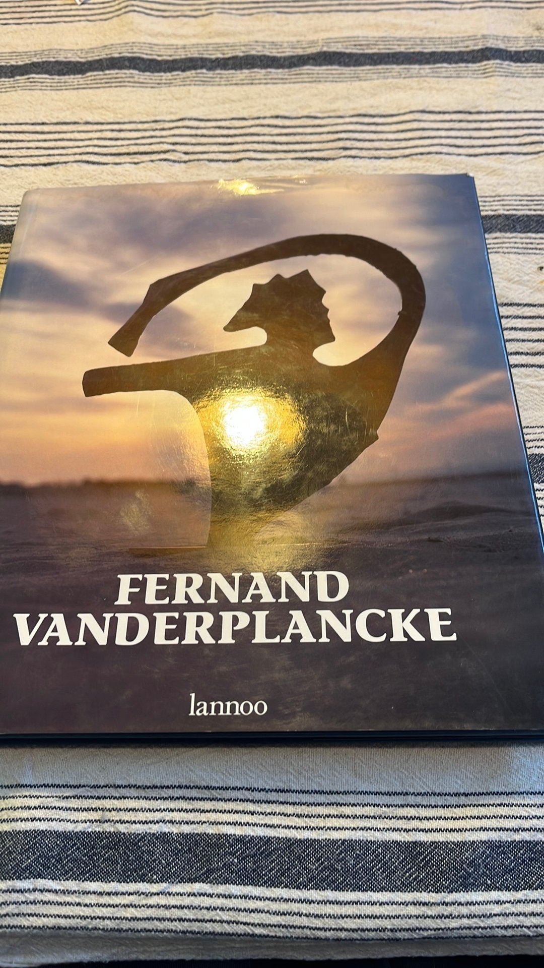 Gesigneerd met citaat! Kunstboek - Fernand Vanderplancke, Ophalen, F. Vanderplancke