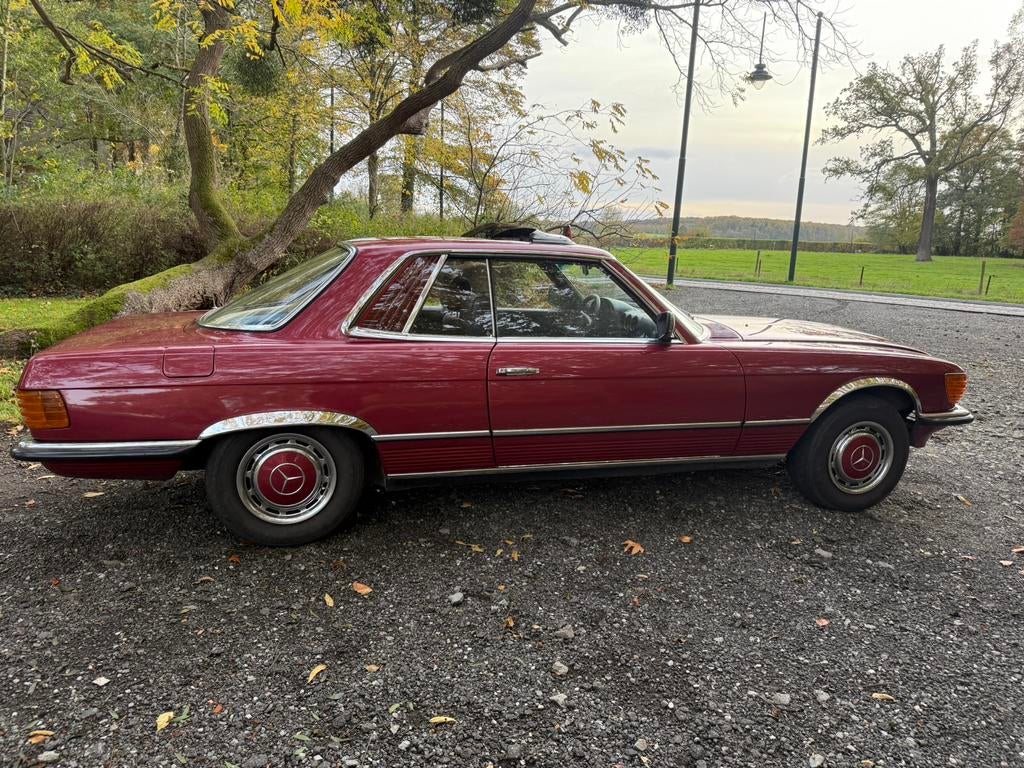 Mercedes SLC 350 1979 V8 Coupe Opendak SHOWROOM Staat, foto 8