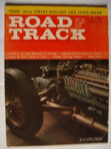 Road & Track 07/1961 Alfa Sprint Speciale/Lotus 7/Riley, Verzenden, Gelezen, Algemeen
