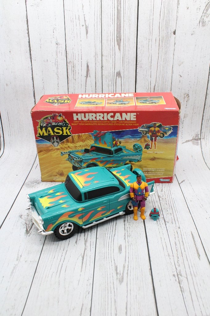 Vintage Hurricane met Hondo MacLean en Doos - M.A.S.K., Ophalen of Verzenden, Gebruikt