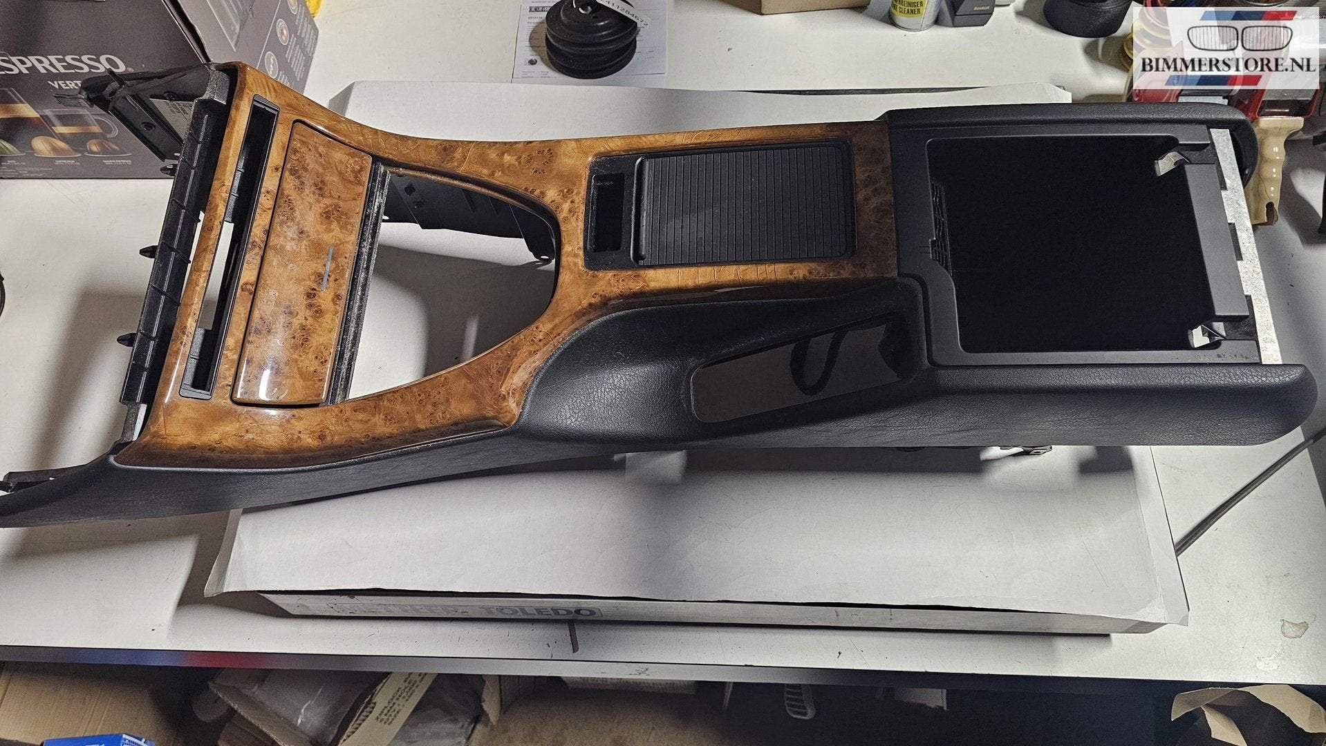 Middenconsole met bekerhouder voorzijde BMW X5 E53, Auto-onderdelen, Gebruikt, -, Ophalen of Verzenden, -
