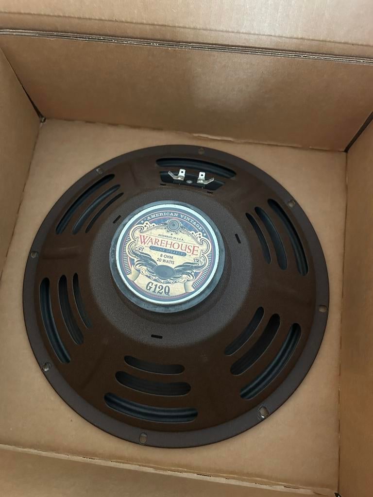 Warehouse G12Q 12” 8ohm, Muziek en Instrumenten, Versterkers | Bas en Gitaar, Verzenden, Zo goed als nieuw