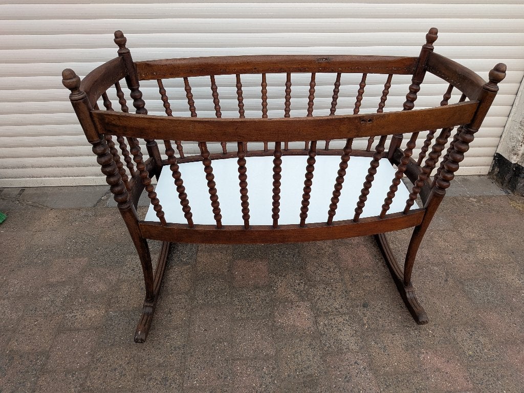 Wiegje, bed voor baby, Ophalen, Gebruikt, Minder dan 140 cm, Matras