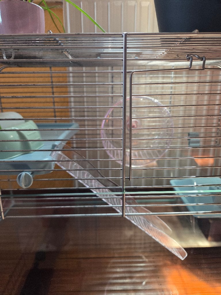 Belle et grande cage sur 2 niveaux, Souris, Moins de 60 cm, Cage, Comme neuf