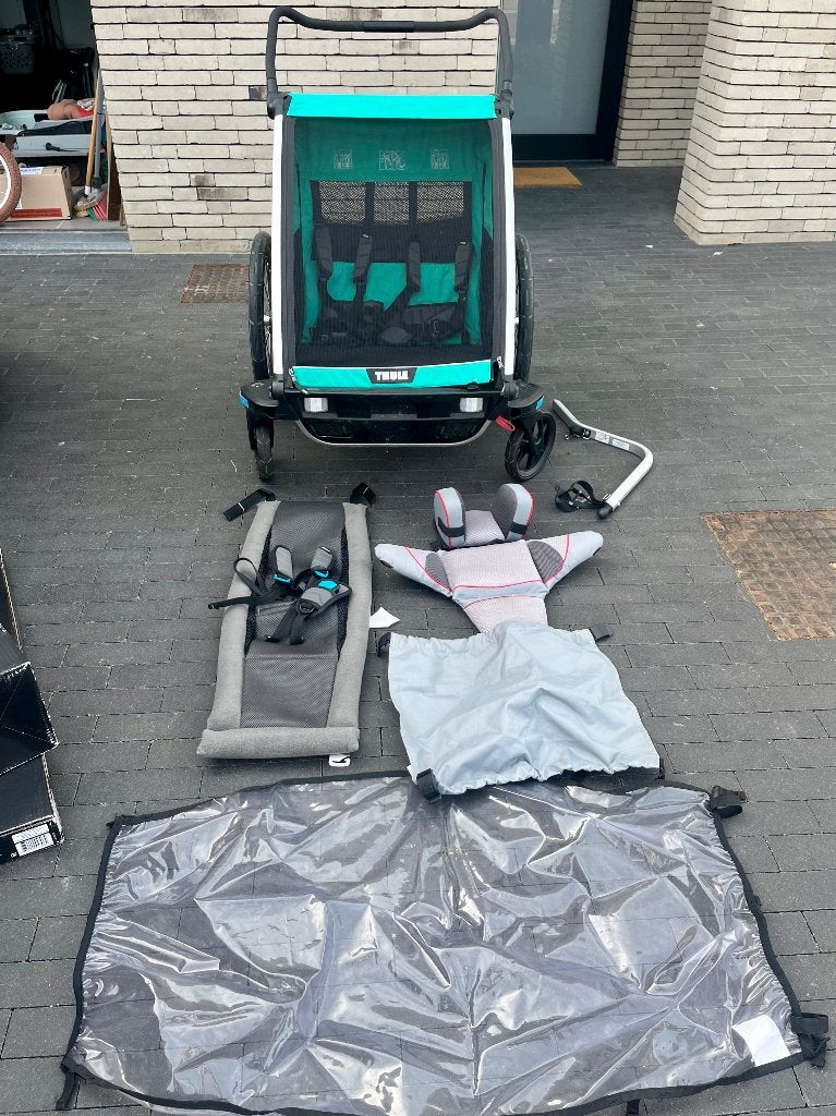 Remorque à vélo Thule Chariot Lite 2, Pliable, Enlèvement, Utilisé, Thule / Chariot