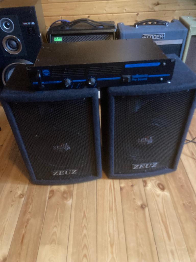 Pa geluidsinstallatie, Ophalen, Gebruikt, Minder dan 500 watt, P.A.