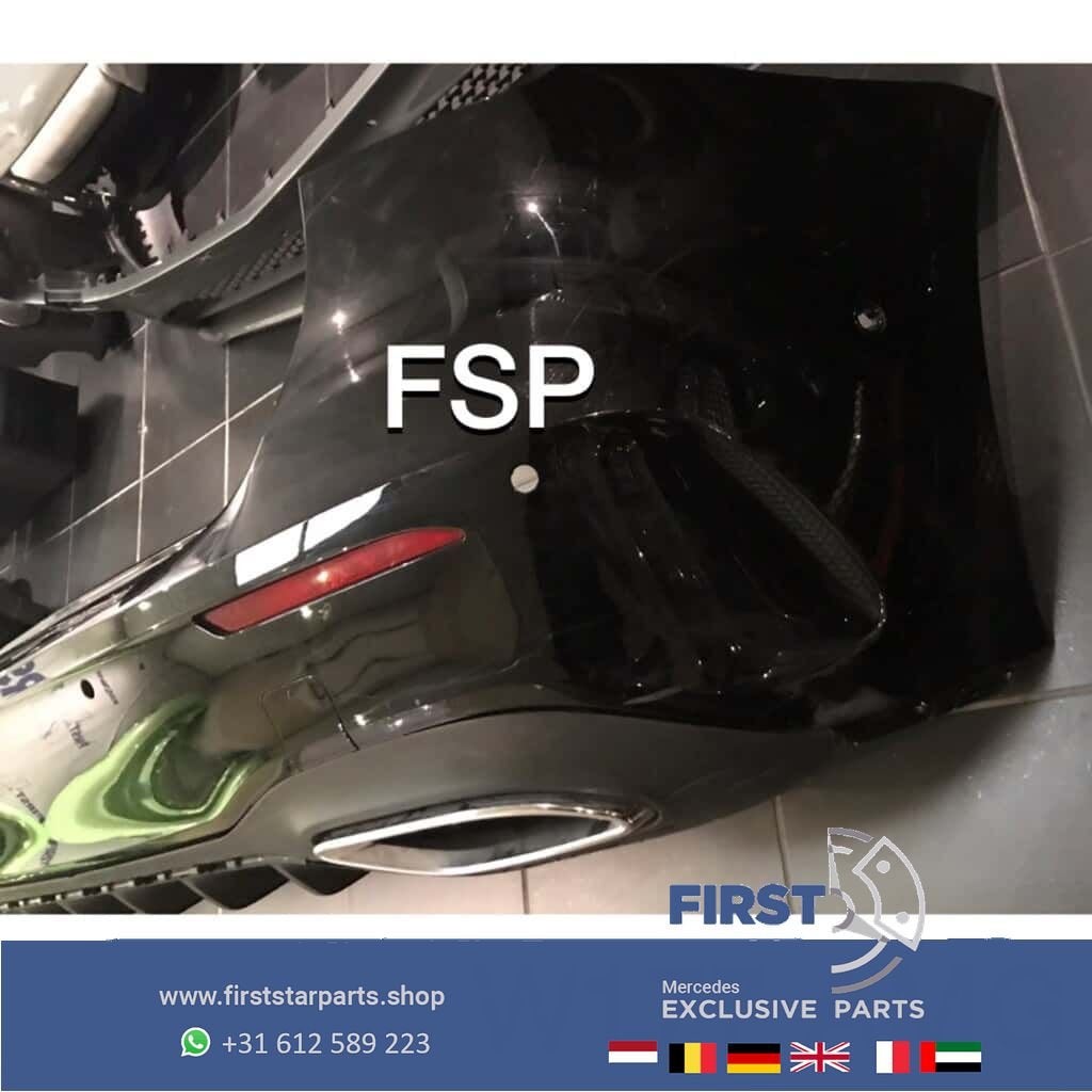 W177 A35 AMG Achterbumper Mercedes A Klasse 2019-2020 zwart, Arrière, Utilisé, -, -