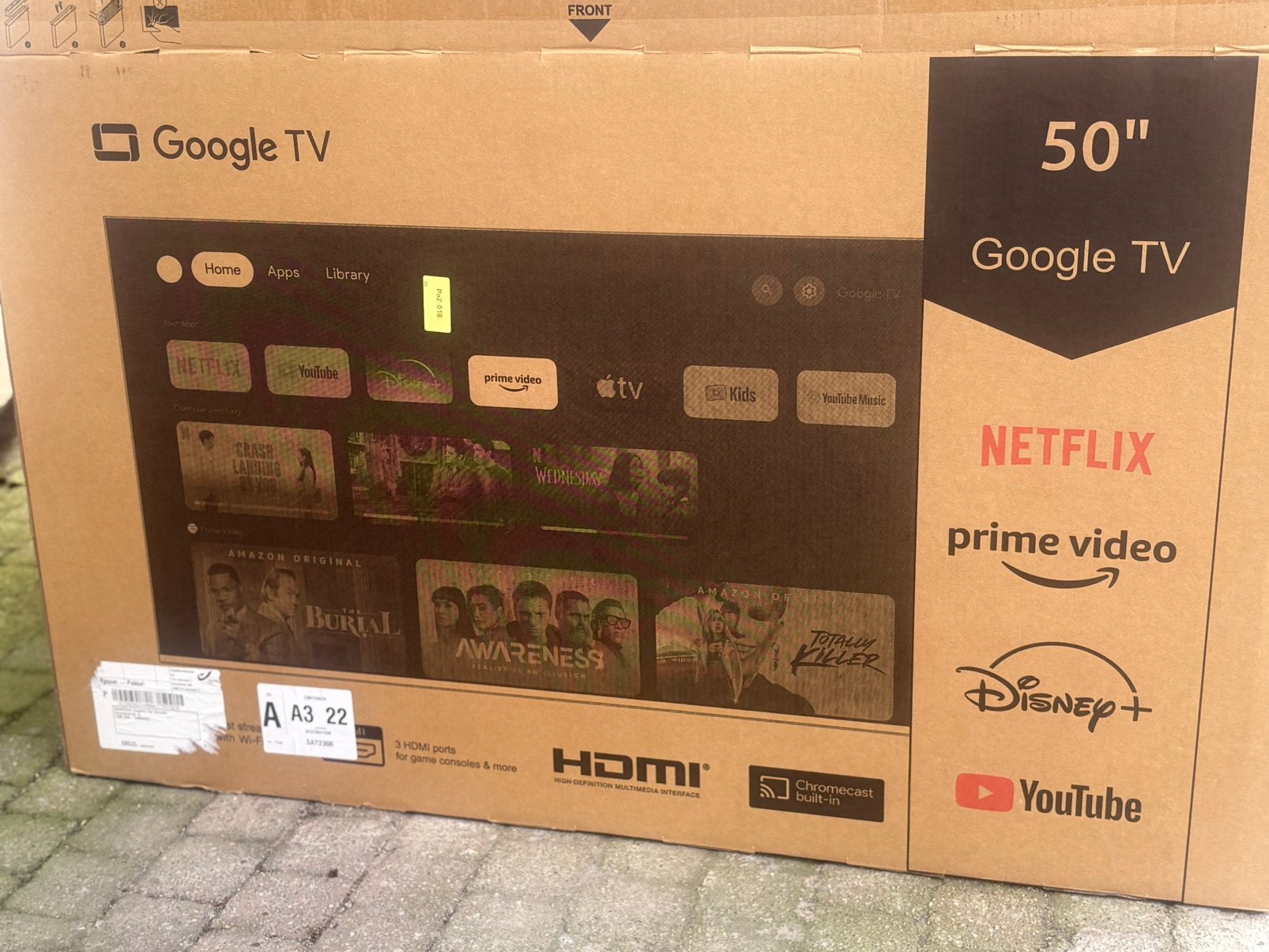Smart Tv 50 inch 2024, Autos : Divers, Enlèvement, Comme neuf