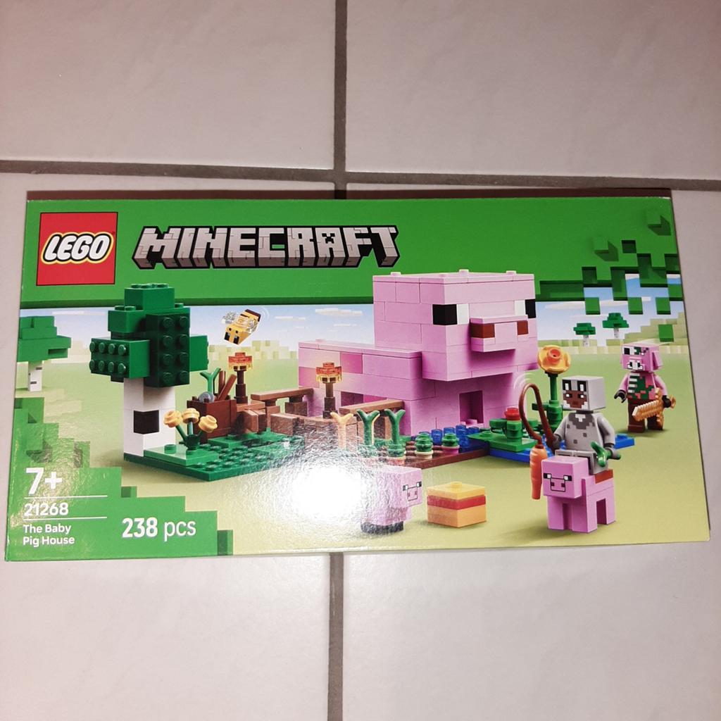 Lego Minecraft 21268 The baby pig house nieuw, Minecraft, Lego, Nieuw, Ophalen of Verzenden