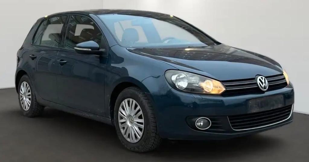 VW Golf 6 1.4 TSI - Bruin leder interieur - Zetelverwarming, Auto's, Volkswagen, Bedrijf, Te koop, Golf, ABS, Airbags, Airconditioning