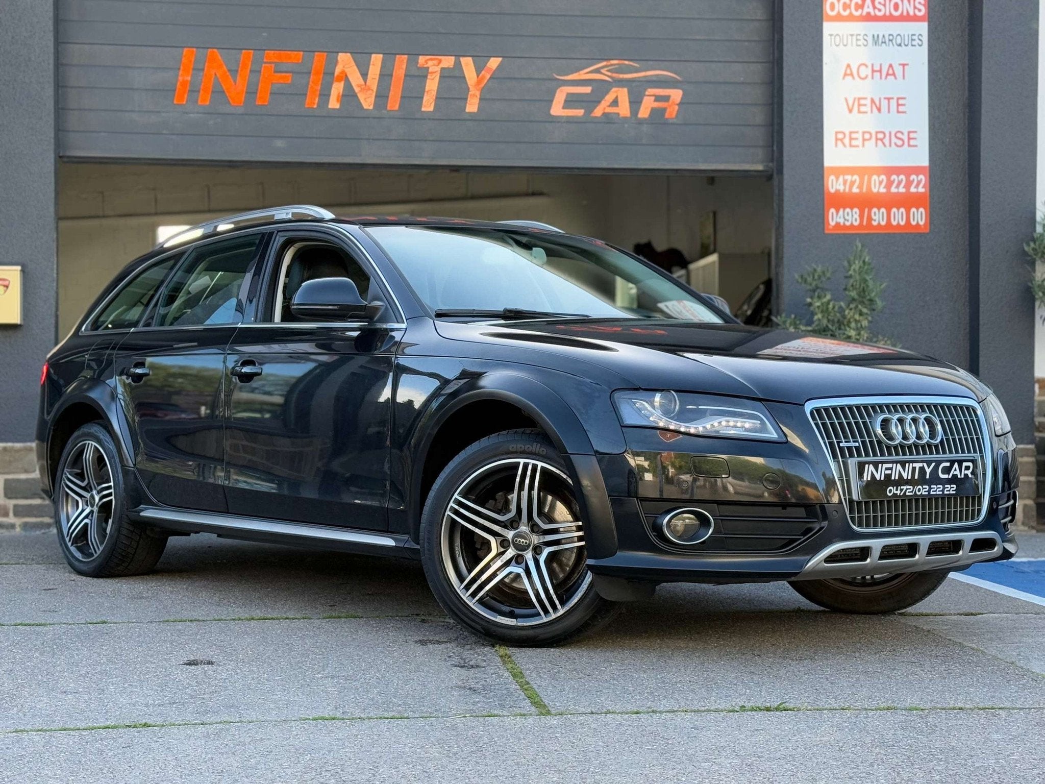 Audi A4 Allroad A4 Allroad 2.0 TDi Quattro (bj 2011), Auto's, Euro 5, Gebruikt, Zwart, 4 cilinders