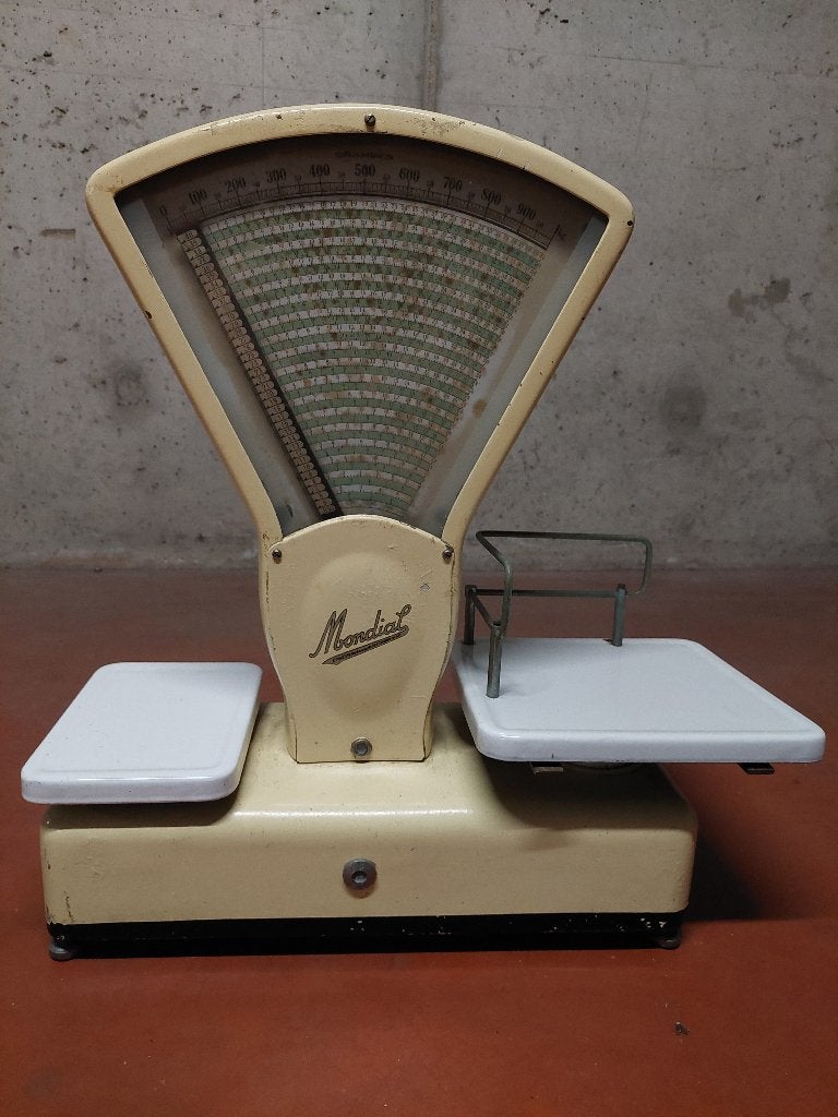 Vintage weegschaal, Electroménager, Balances, Moins de 10 kg, Balance de magasin, Analogique, Enlèvement