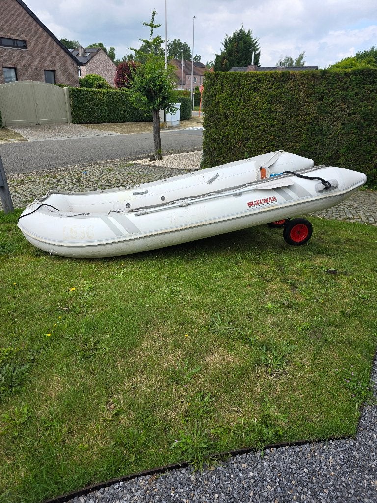 Rubberboot 3m90cm lang 450 euro, Watersport en Boten, Ophalen, Aluminium, Gebruikt, 4 m