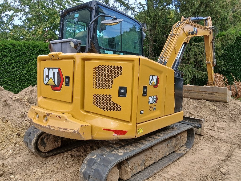 CAT 306 cr minigraver, Zakelijke goederen, Machines en Bouw | Kranen en Graafmachines, Ophalen, Graafmachine