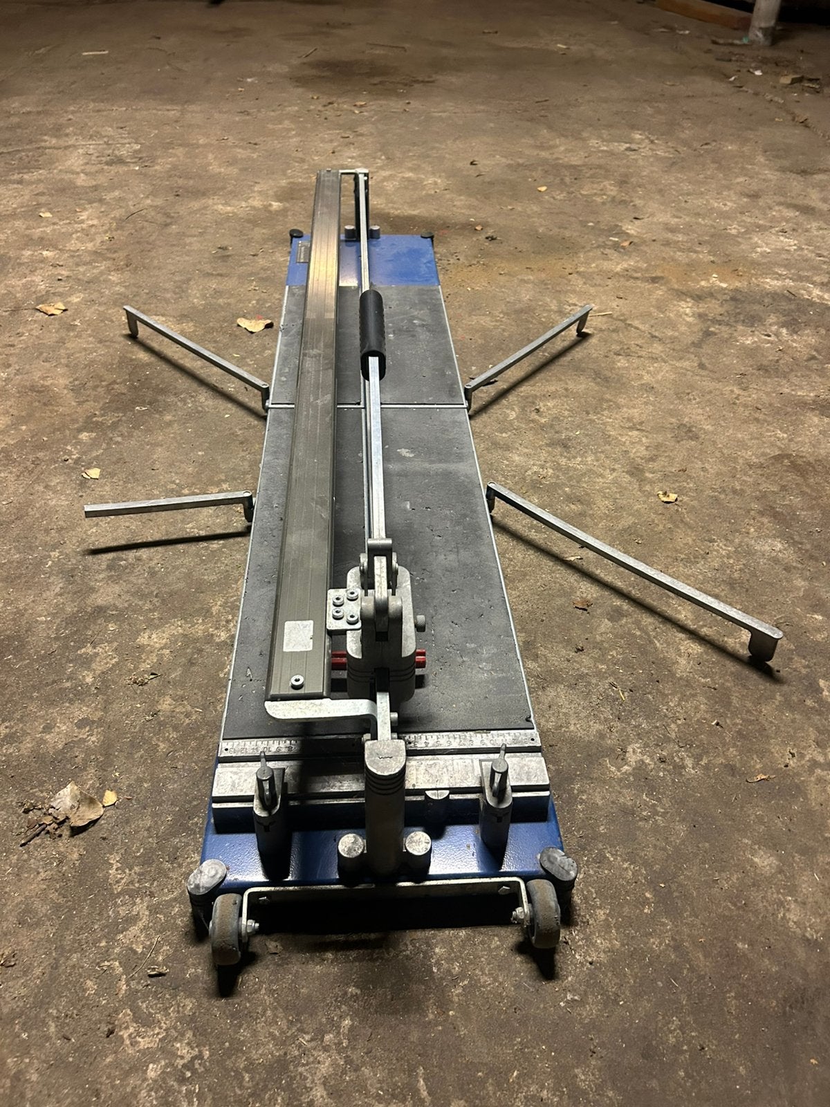Grote tegelsnijder 1250mm Kaufmann, Ophalen, Gebruikt