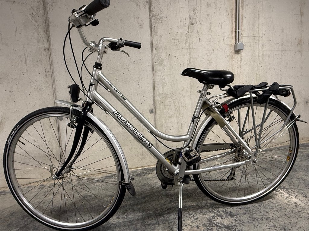Fiet Flanders Aluminium damesfiets, Fietsen en Brommers, Gebruikt, Velgrem, 47 tot 50 cm, Versnellingen