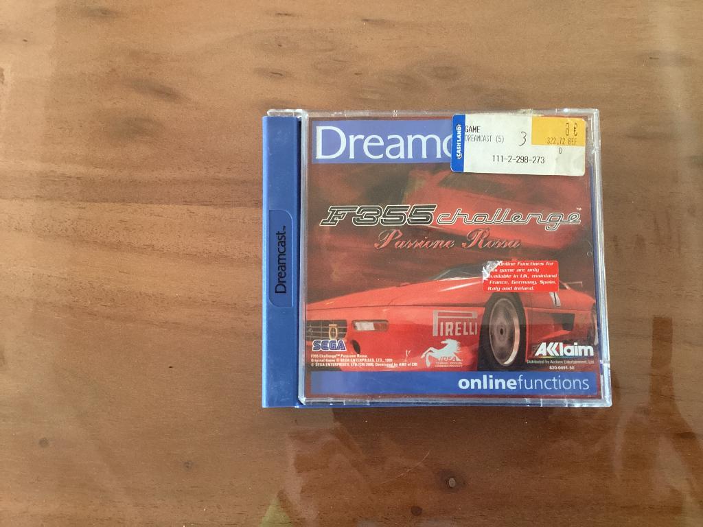 F355 Challenge Sega Dreamcast compleet CIB, Enlèvement ou Envoi, Utilisé