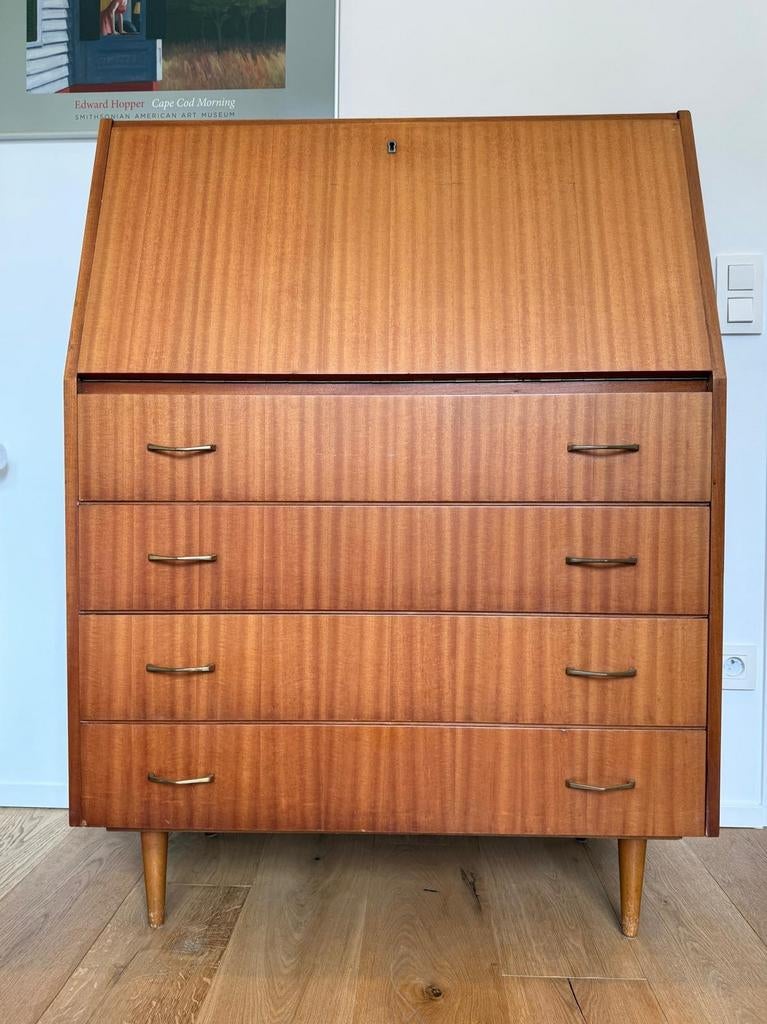 bureau-teakhoutfineer, Huis en Inrichting, Ophalen