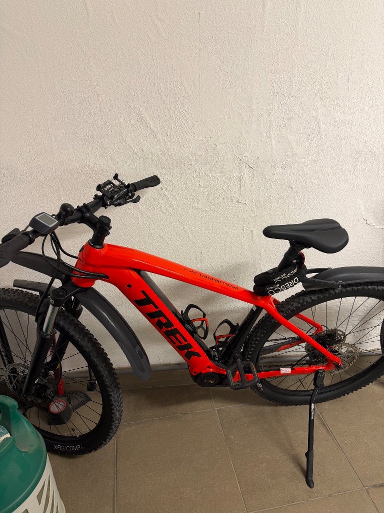 Elektrische mountainbike trek, Versnellingen, Nieuw, Schijfrem, 53 tot 57 cm