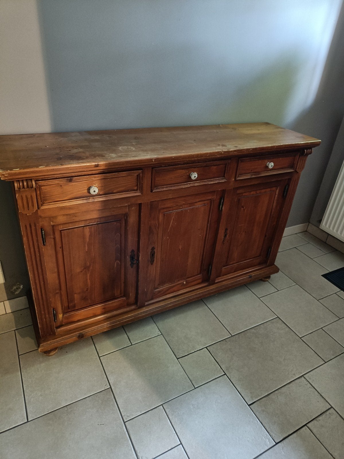 Dressoir, Enlèvement